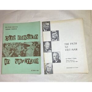 Our Mission In Vietnam 1964 The Path To‎ Viet-Nam War Office RARE